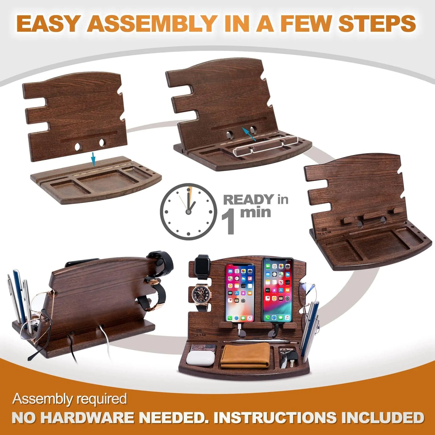 Wooden Essentials Dock